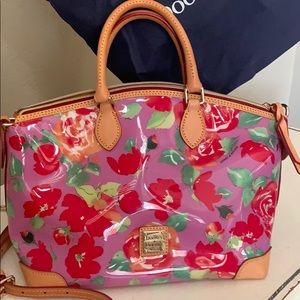 Dooney and Burke  Floral Collection Satchel